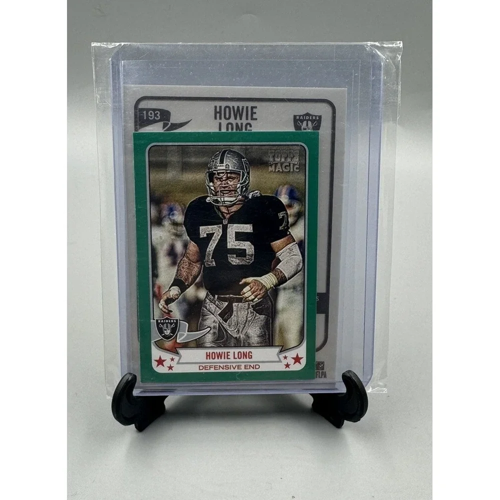 2013 Topps Magic Mini Green‎ Howie Long #193 HOF Los Angeles Raiders